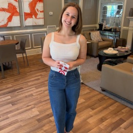 contest winner in leasing office