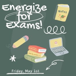 Energize for Exams graphic